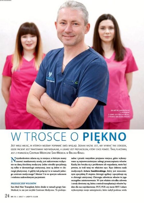 przeszczep włosów cena